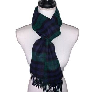 D&Y Softer Than Cashmere Plaid Scarf, 12” x 64”